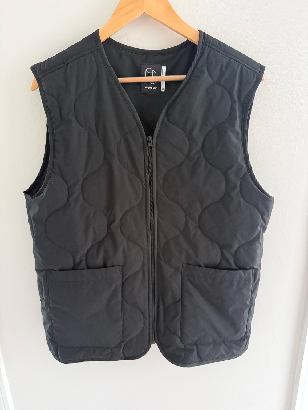 Original Use Black Quilted Vest